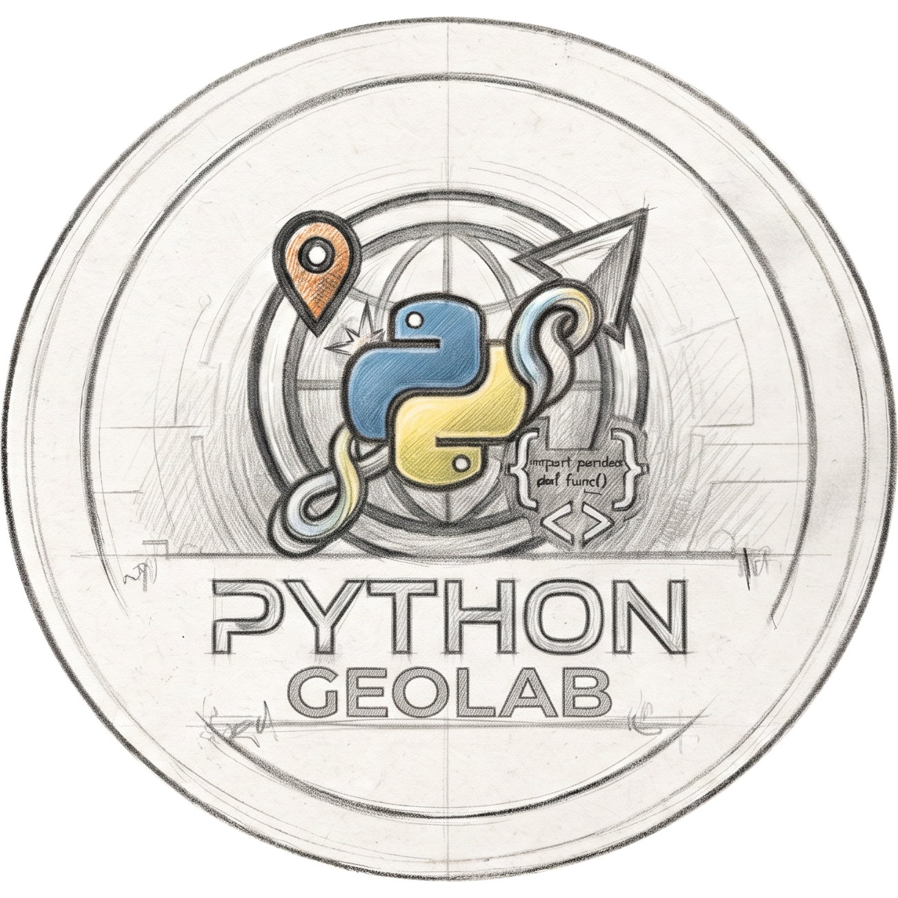 Logo de Python Geolab